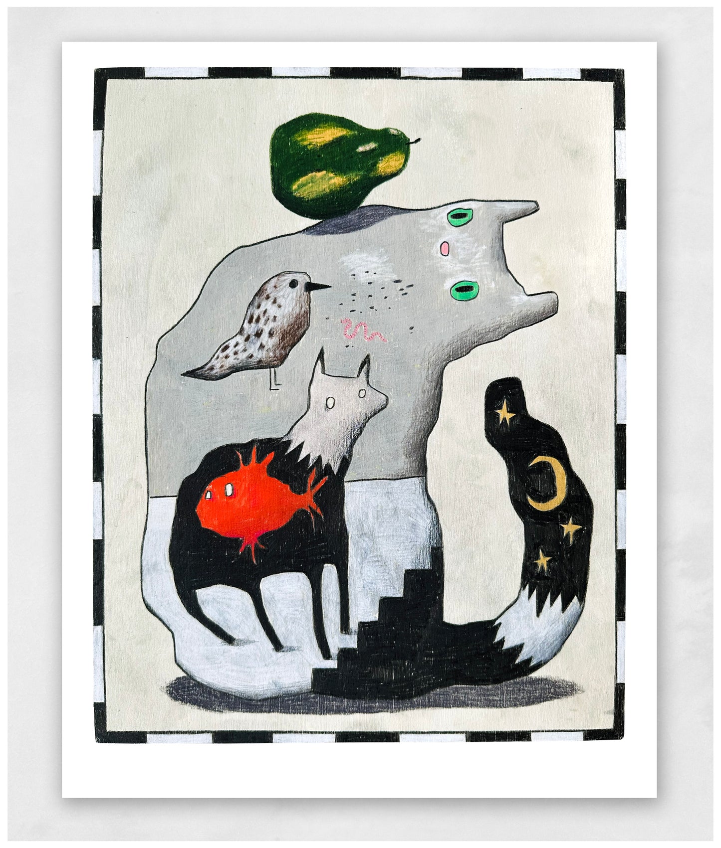 The days used to seem… Giclee print