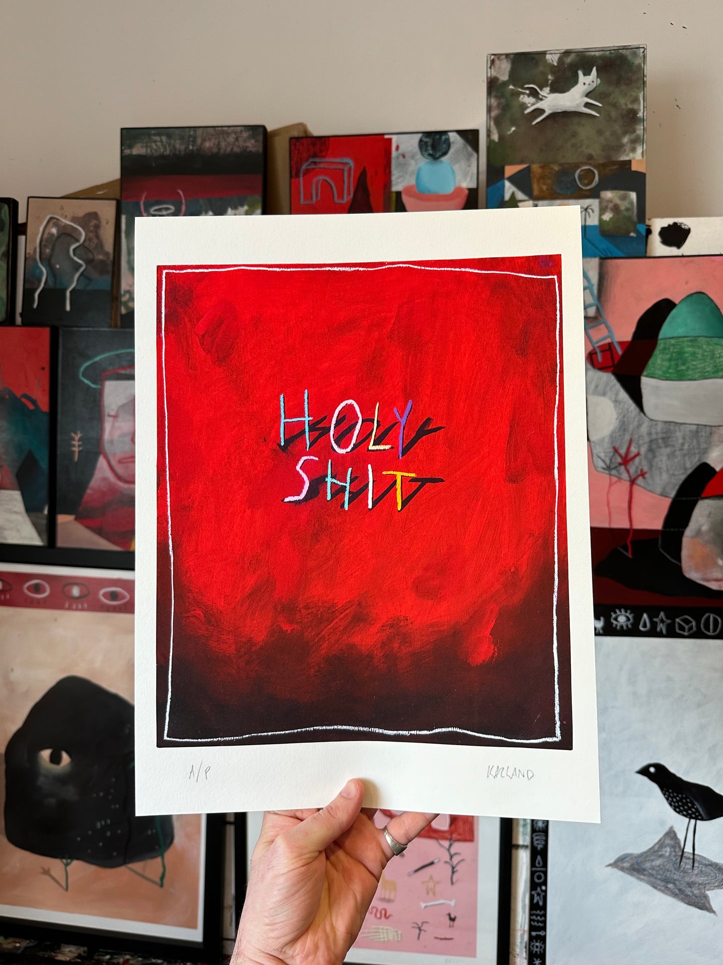 Gracefully Lurching... Giclee Print Artist proof