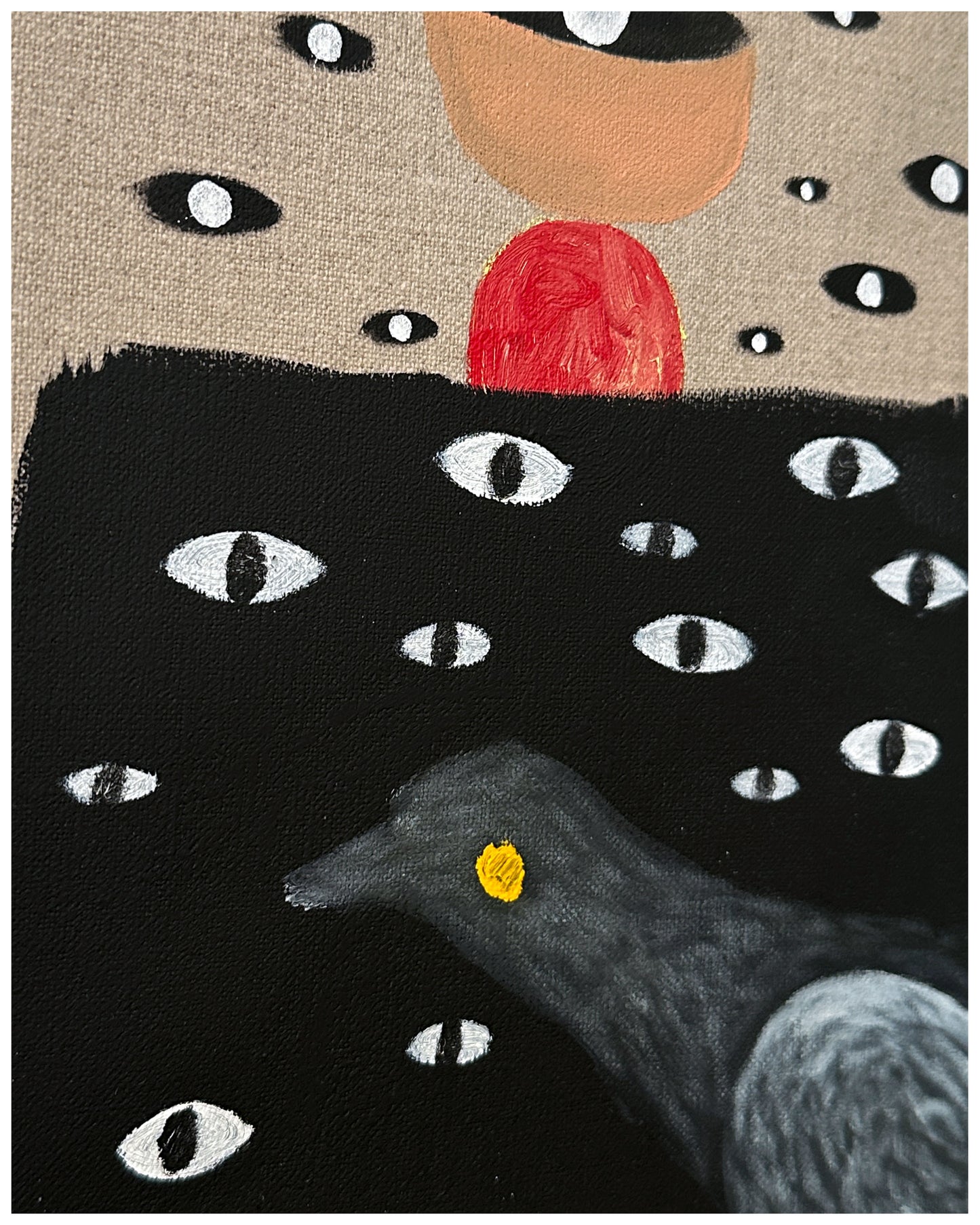 Spin around, spit, and touch black.