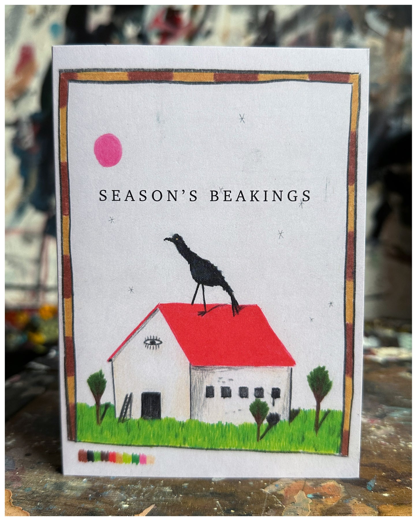 Barely Christmas Cards.