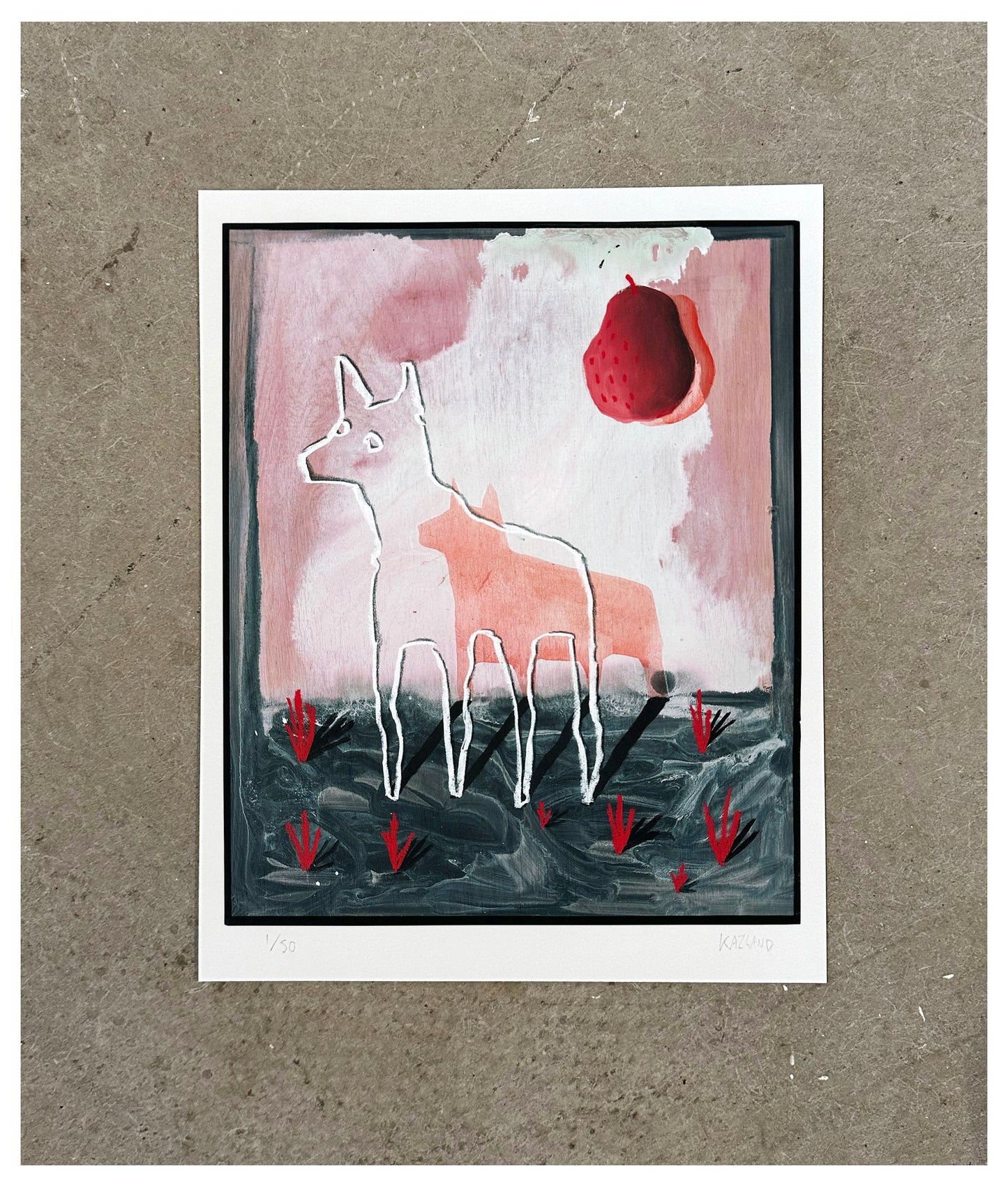 The Witch's Apple Giclee Print