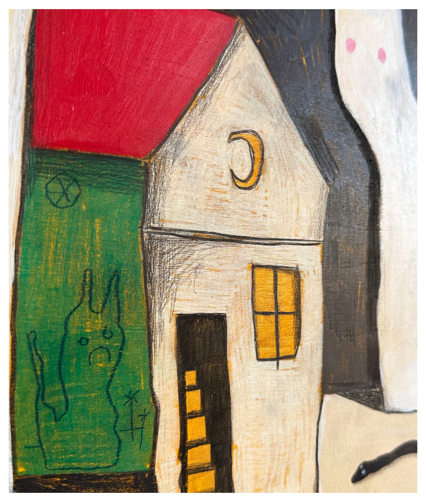 This House Is Protected By Powerful Magic And A Giant Cat.