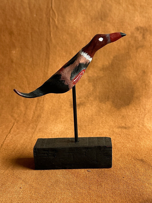 Fluffy ruffed vulture