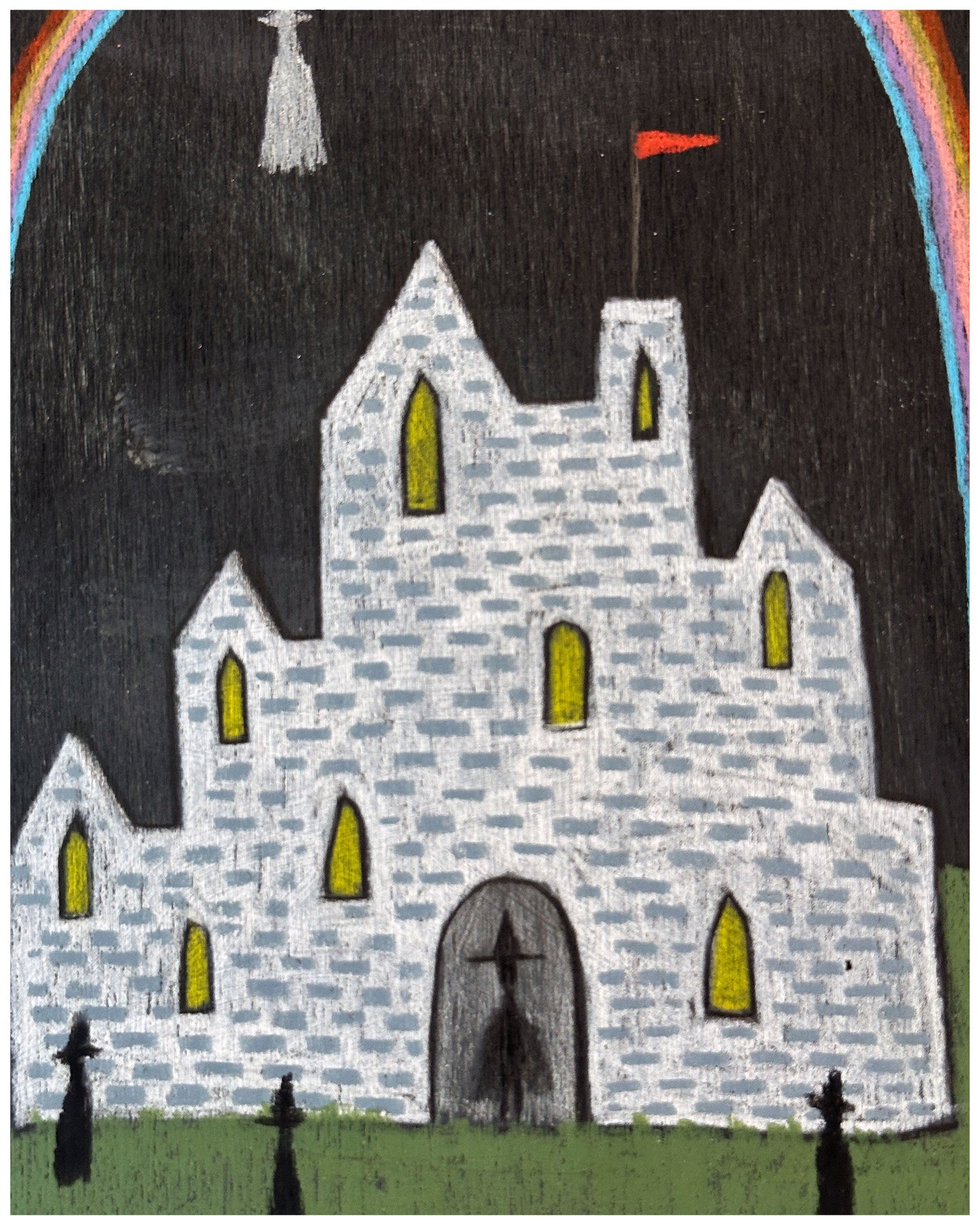 The Seed Of Worry Grew Into A Beautiful Castle.