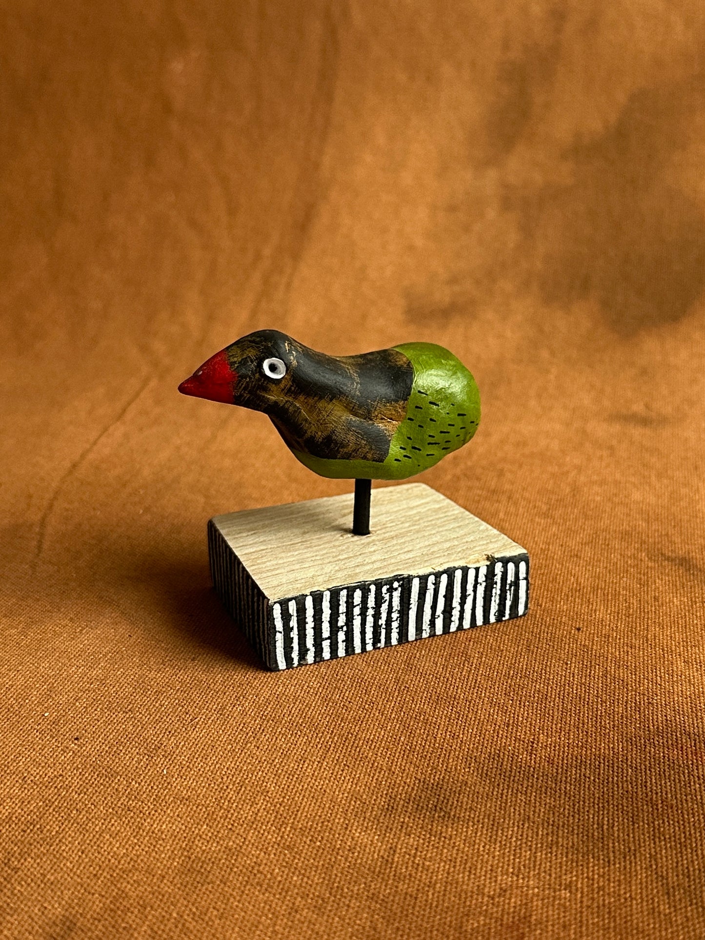 Toxic waste finch
