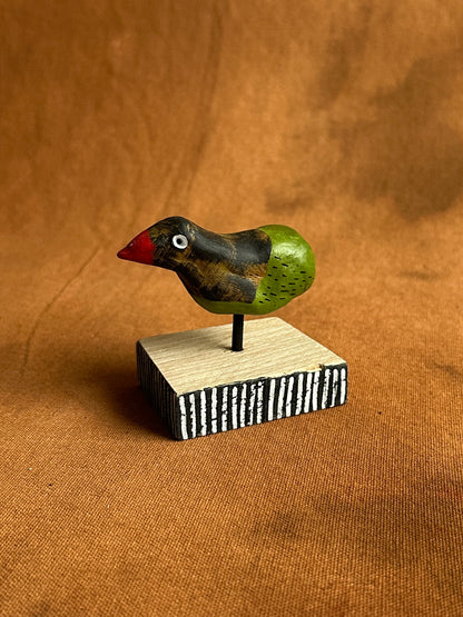 Toxic waste finch