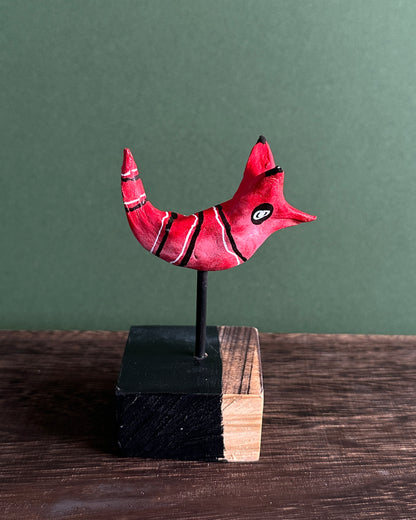 Fox-eared prawn wren