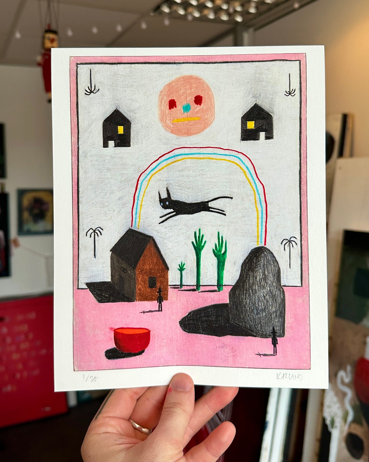 No time… giclee print