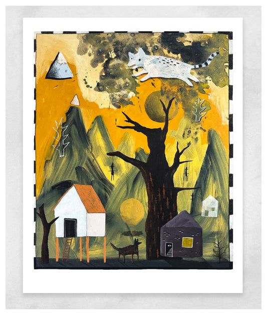 Small Town… Giclee Print
