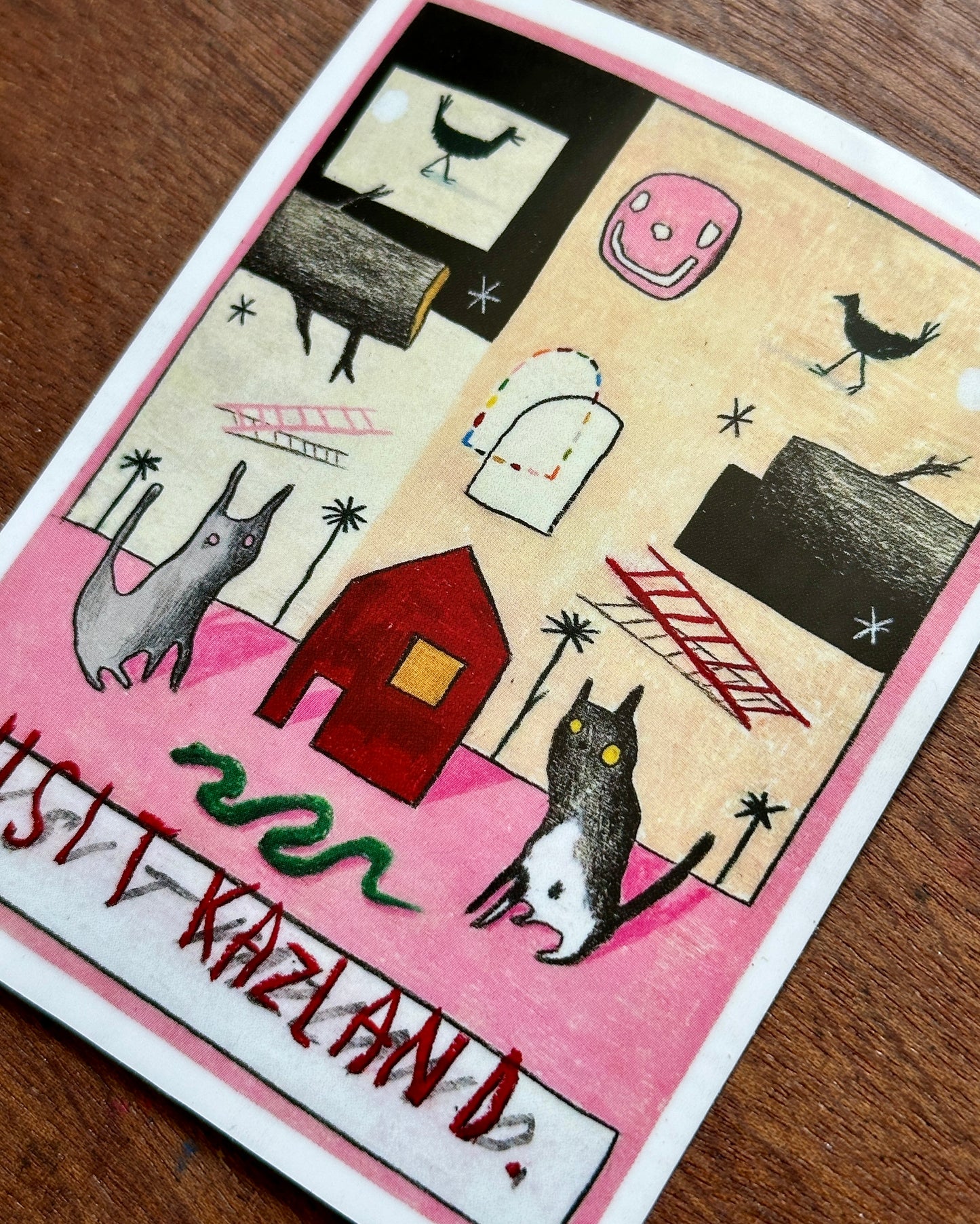 Visit Kazland Sticker