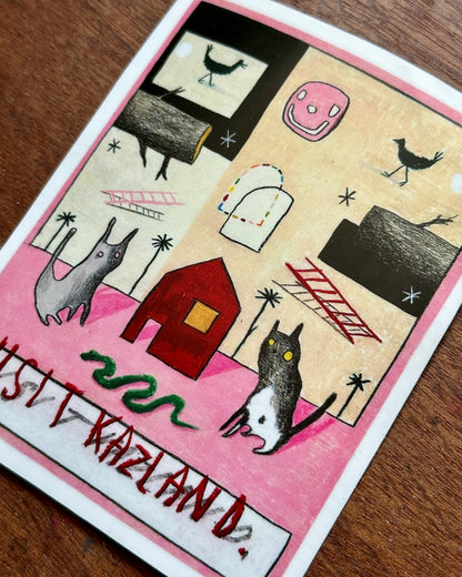Visit Kazland Sticker