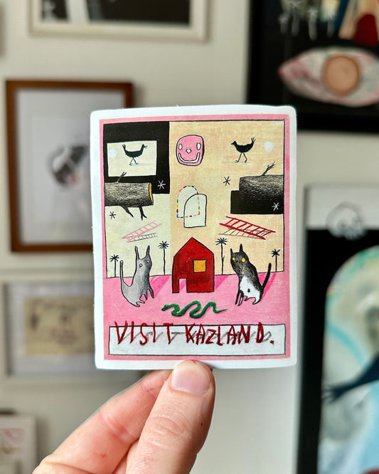 Visit Kazland Sticker