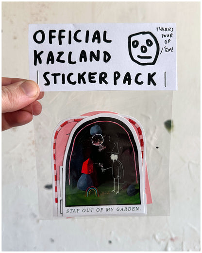 Official Kazland Sticker pack