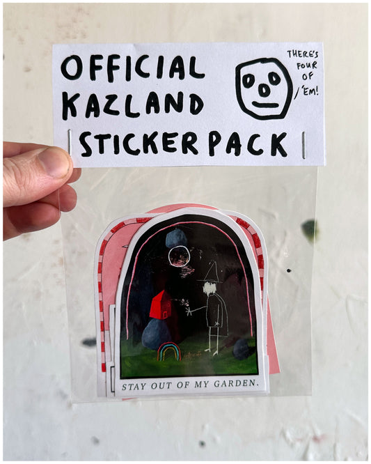 Official Kazland Sticker pack