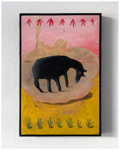 A Horse That could Look No Way But Downwards.