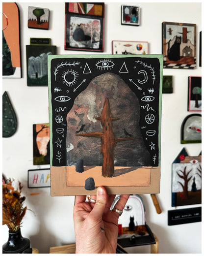 A quick spell to help the leaves grow.