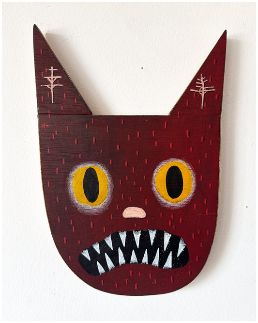 Barn Cat Warrior Mask.