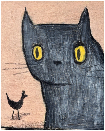 Cat & Bird