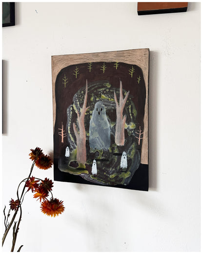 I Saw The Street Lights Come Alive.