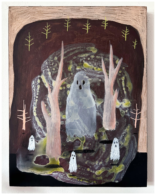 I Saw The Street Lights Come Alive.