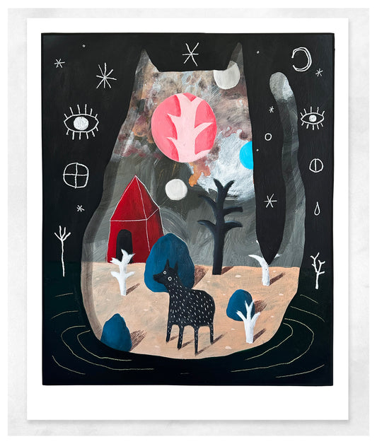 Kept Safe From Things That Don't Exist Giclee Print.