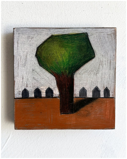 Meet me by the tree.
