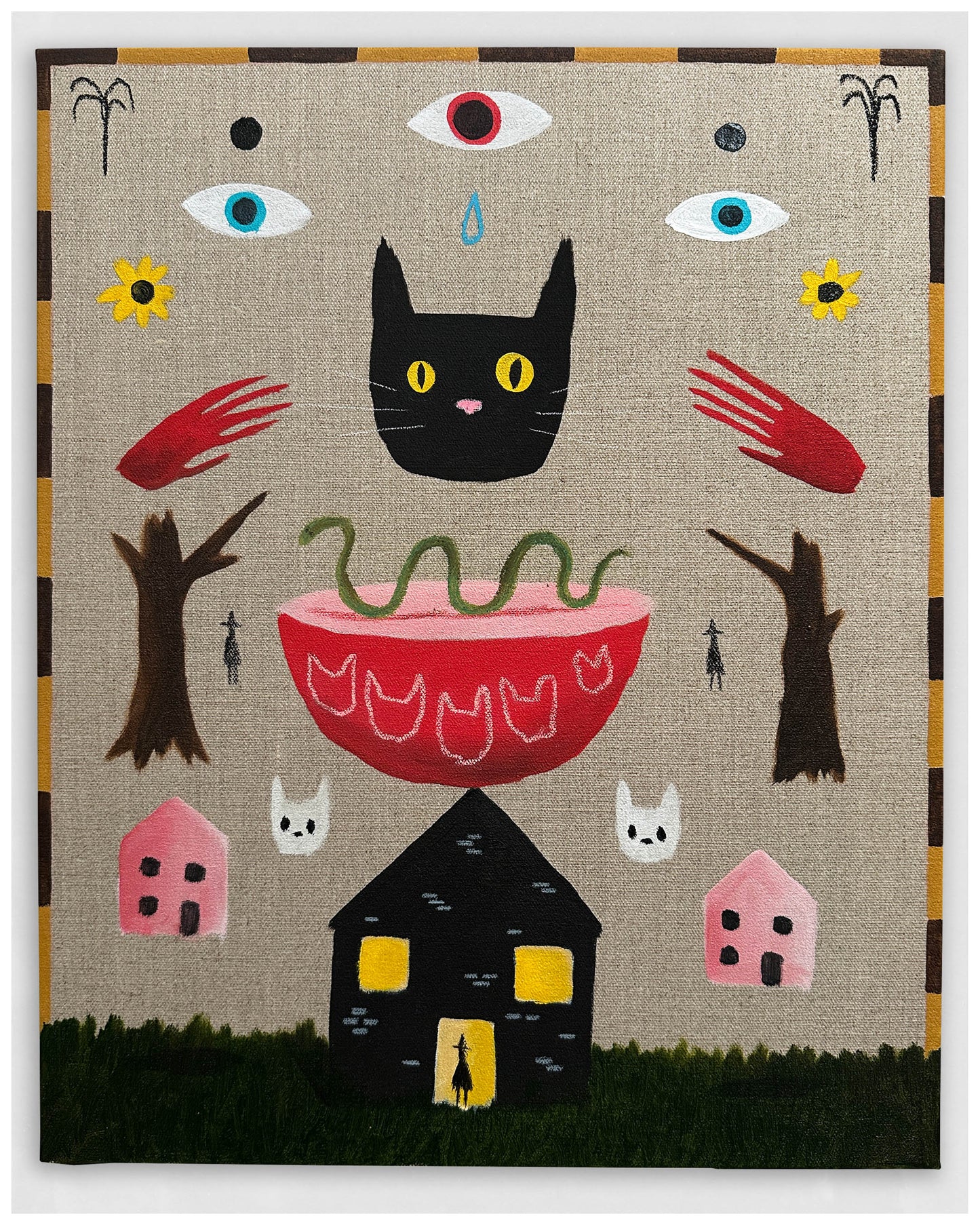 Overrun With Makeshift Monuments To Fallen Loved Ones.