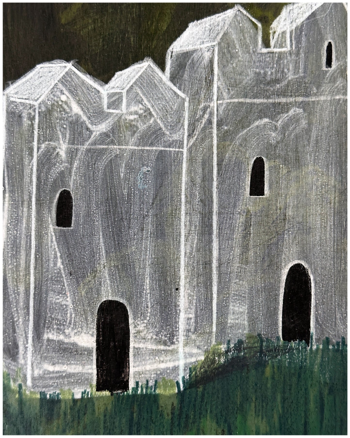 Plans for a ghost castle.