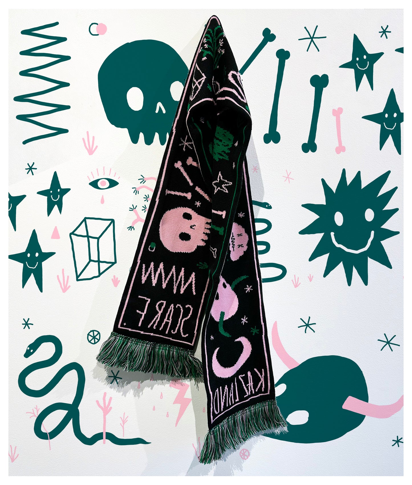 It's Skeleton Weather Out There Scarves