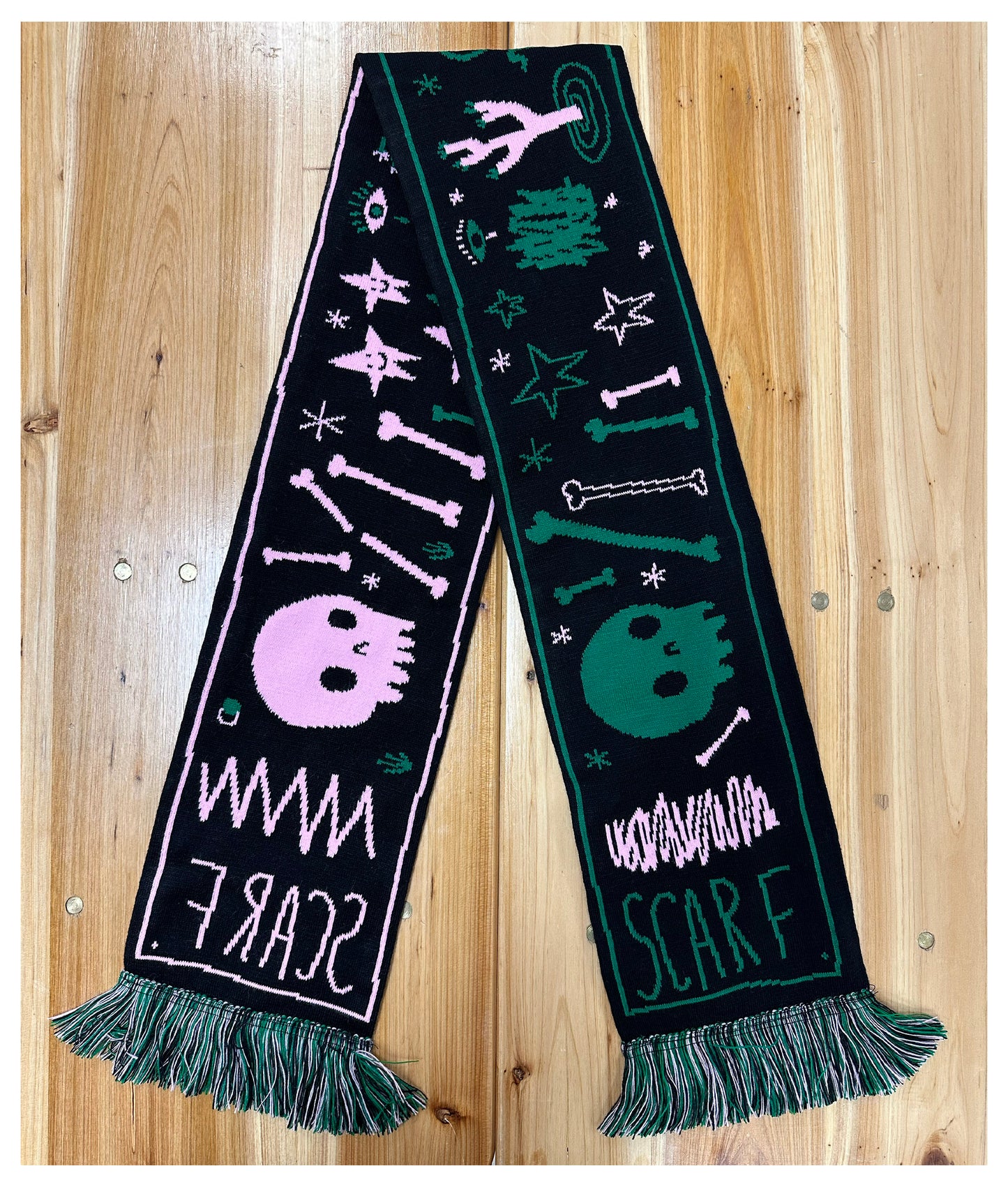 It's Skeleton Weather Out There Scarves