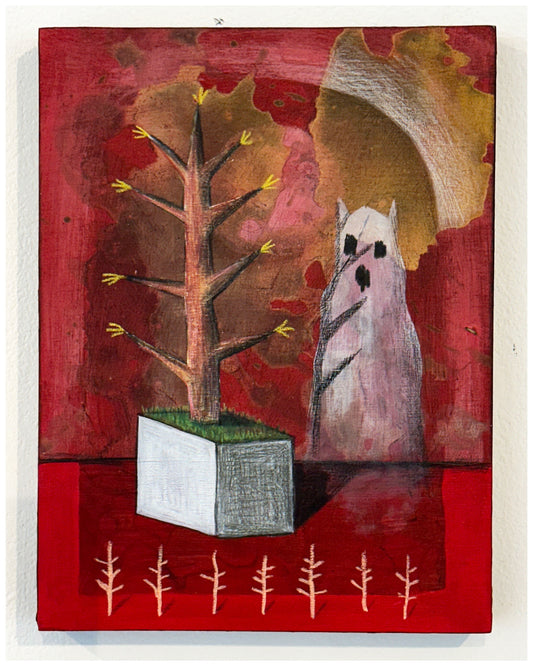 Gathering To Watch Trees Die.