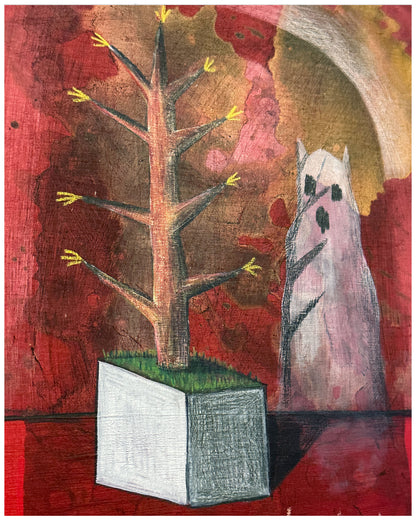 Gathering To Watch Trees Die.