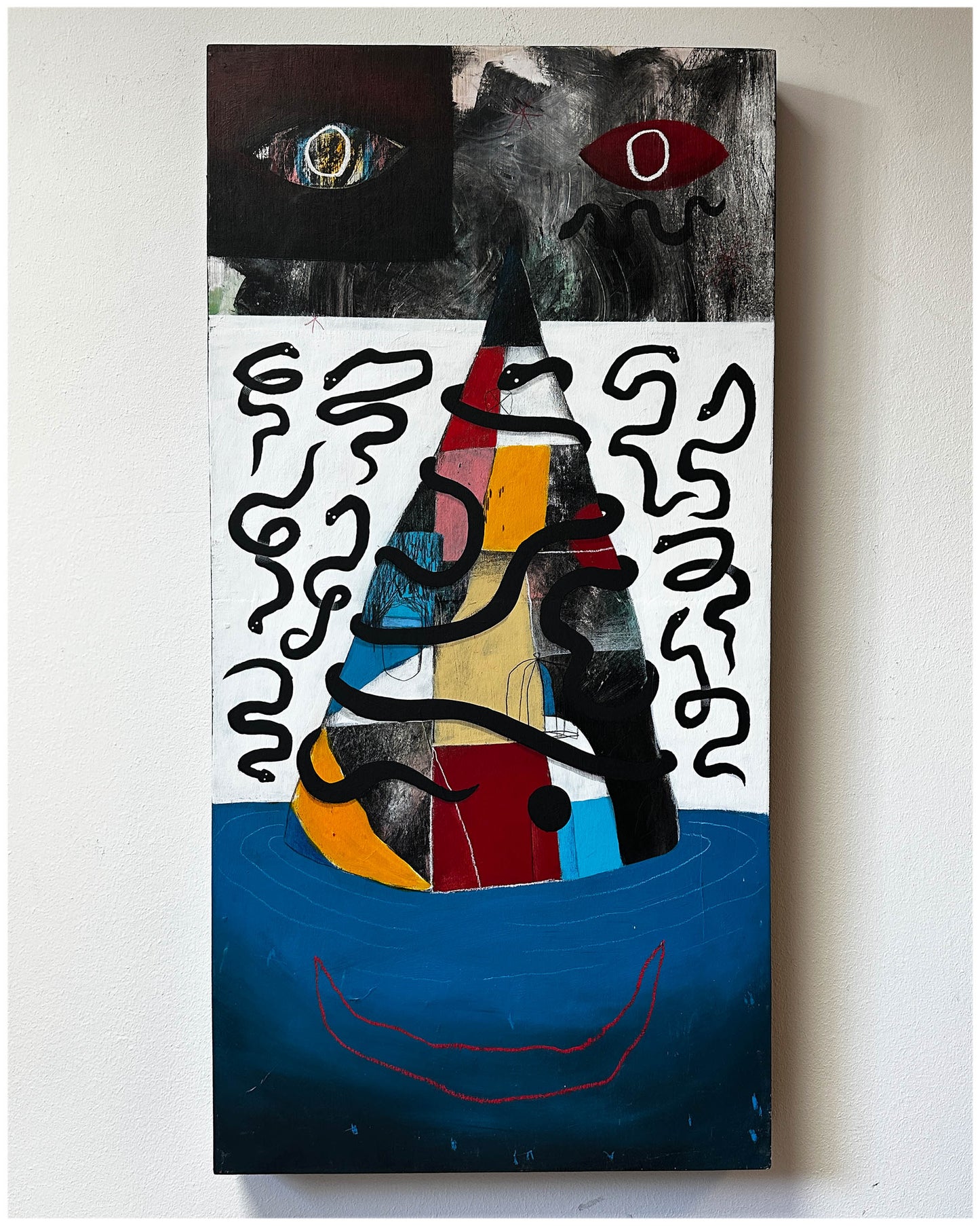 Finding comfort at sea in a storm of serpents.