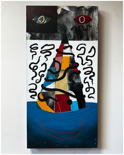 Finding comfort at sea in a storm of serpents.